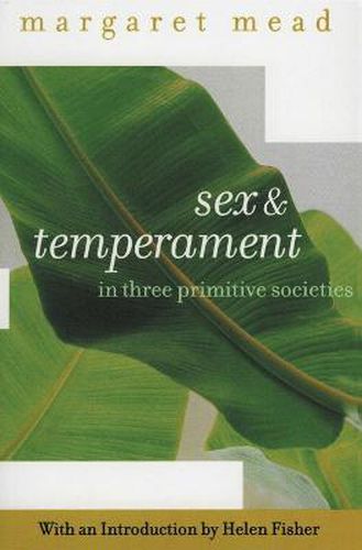 Cover image for Sex and Temperament