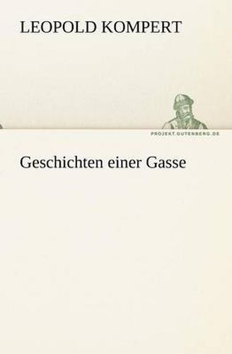 Cover image for Geschichten Einer Gasse
