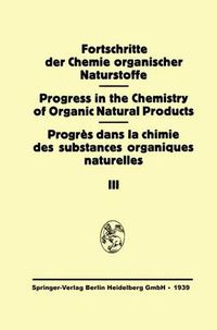 Cover image for Fortschritte der Chemie Organischer Naturstoffe: Eine Sammlung von Zusammenfassenden Berichten