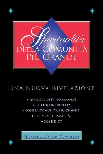 Cover image for Spiritualita della Comunita Piu Grande (Greater Community Spirituality - Italian Edition)