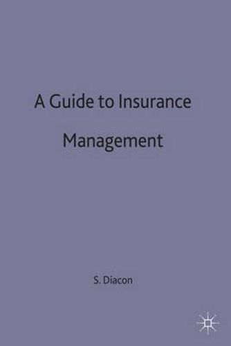 Cover image for A Guide to Insurance Management