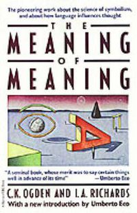 Cover image for Meaning of Meaning