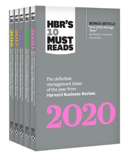 5 Years of Must Reads from HBR: (5 Books)