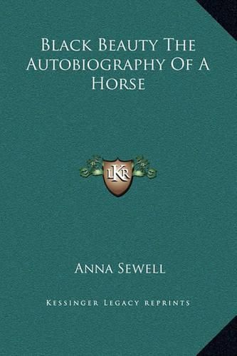 Cover image for Black Beauty the Autobiography of a Horse