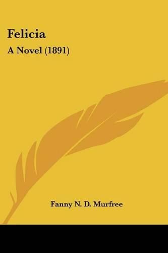 Cover image for Felicia: A Novel (1891)