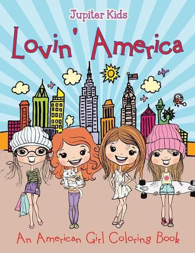 Cover image for Lovin' America (An American Girl Coloring Book)