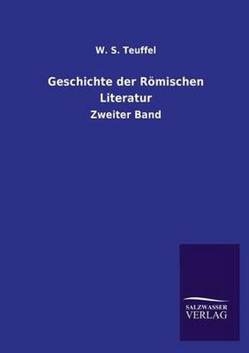 Cover image for Geschichte Der Romischen Literatur