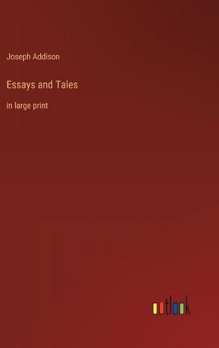 Cover image for Essays and Tales