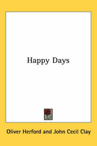Cover image for Happy Days