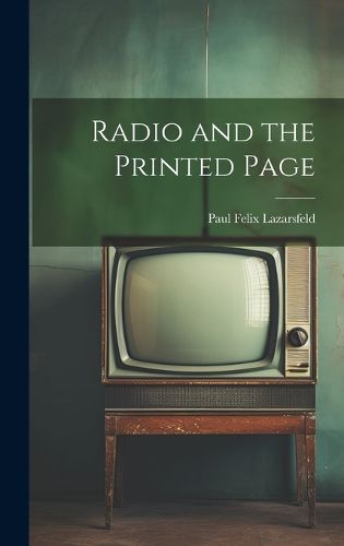 Cover image for Radio and the Printed Page