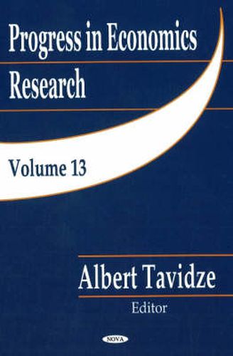 Cover image for Progress in Economics Research: Volume 13