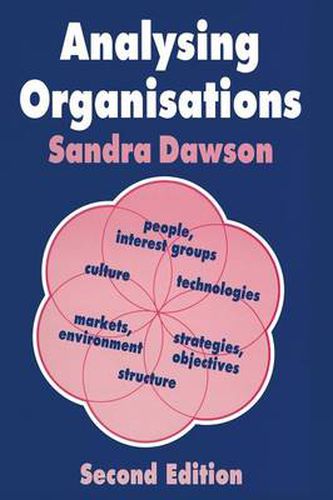 Cover image for Analysing Organisations