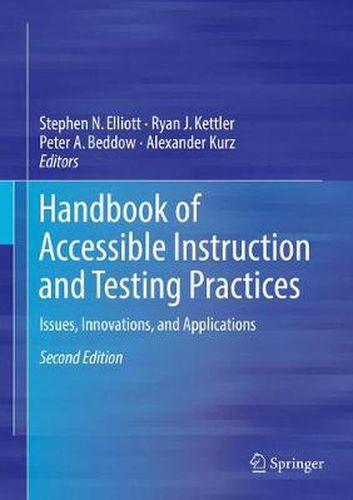 Cover image for Handbook of Accessible Instruction and Testing Practices: Issues, Innovations, and Applications