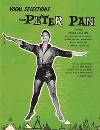Cover image for Vocal Selections from Peter Pan Starring Mary Martin