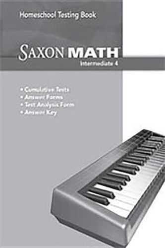 Cover image for Saxon Math Intermediate Grd 4