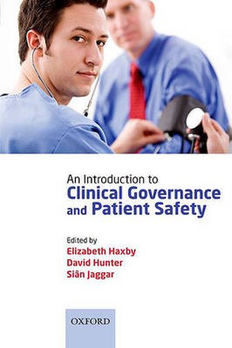 Cover image for An Introduction to Clinical Governance and Patient Safety