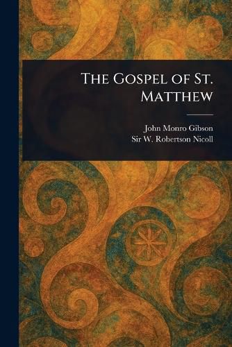 Cover image for The Gospel of St. Matthew