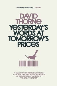 Cover image for Yesterday's Words at Tomorrow's Prices