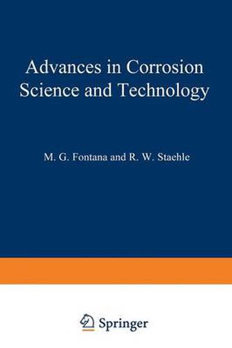 Cover image for Advances in Corrosion Science and Technology