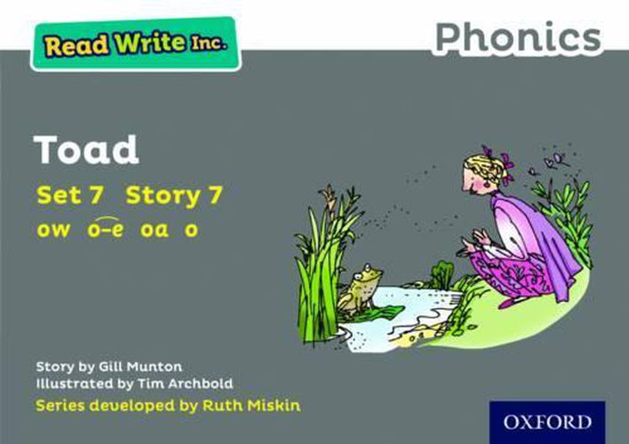 Cover image for Read Write Inc. Phonics: Grey Set 7 Storybook 7 Toad