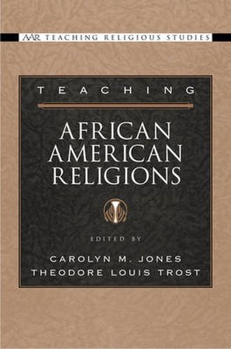 Cover image for Teaching African American Religions