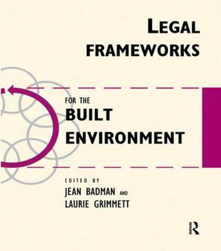 Cover image for Legal Frameworks for the Built Environment