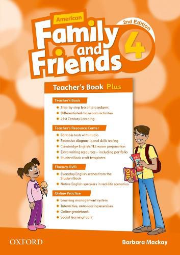 Cover image for American Family and Friends: Level Four: Teacher's Book Plus