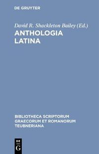 Cover image for Anthologia Latina, Pars I: Ca CB