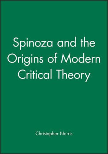 Spinoza and the Origins of Modern Critical Theory