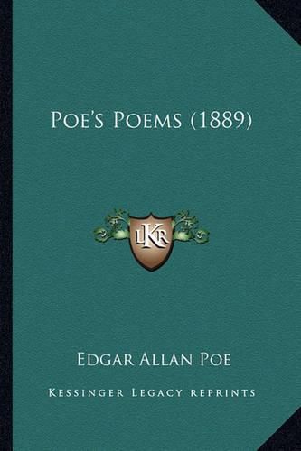 Cover image for Poe's Poems (1889) Poe's Poems (1889)