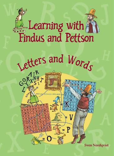 Cover image for Learning with Findus and Pettson - Letters and Words