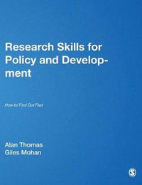 Cover image for Research Skills for Policy and Development: How to Find Out Fast