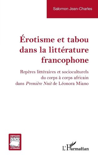 Cover image for Erotisme et tabou dans la litterature francophone