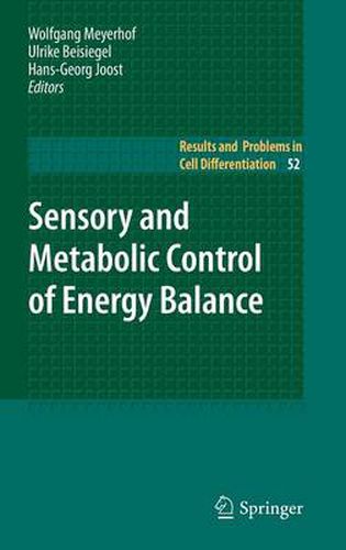 Cover image for Sensory and Metabolic Control of Energy Balance