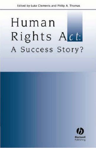 Cover image for Human Rights Act: A Success Story?