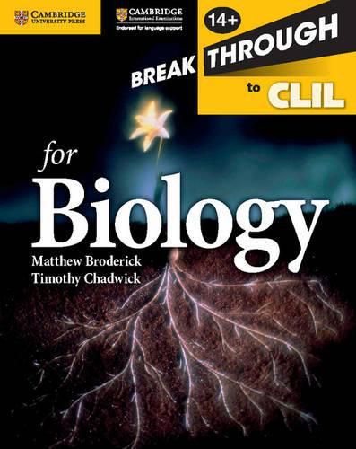 Cover image for Breakthrough to CLIL for Biology Age 14+ Workbook