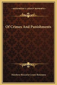 Cover image for Of Crimes and Punishments