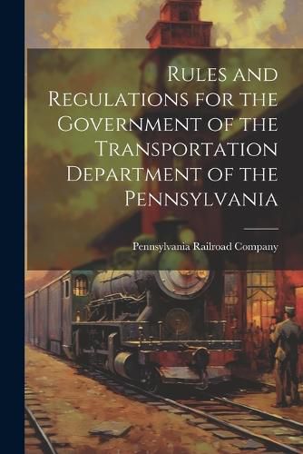 Cover image for Rules and Regulations for the Government of the Transportation Department of the Pennsylvania