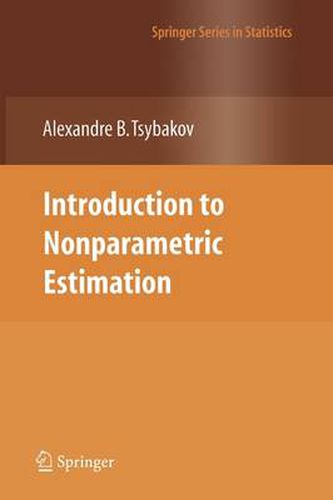 Cover image for Introduction to Nonparametric Estimation