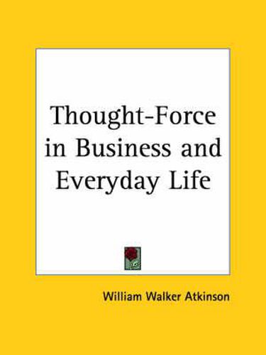 Cover image for Thought-force in Business