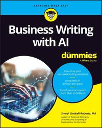 Cover image for Business Writing with AI For Dummies