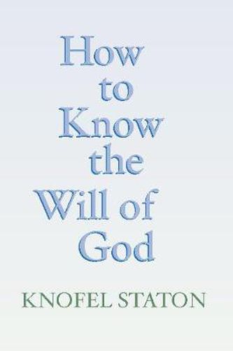 Cover image for How to Know the Will of God