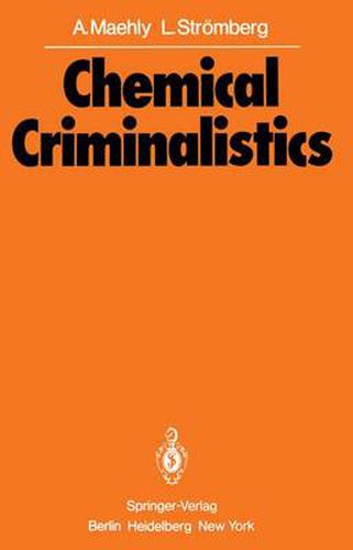 Cover image for Chemical Criminalistics