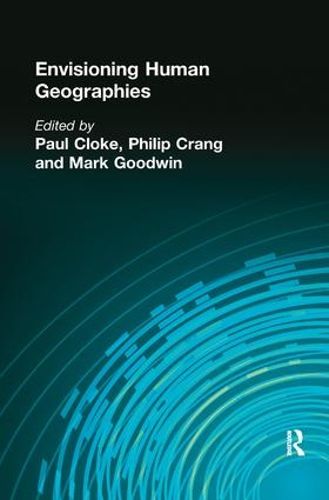 Cover image for Envisioning Human Geographies