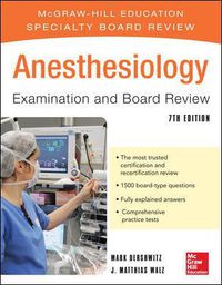 Cover image for Anesthesiology Examination and Board Review 7/E