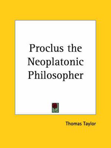 Two Treatises of Proclus the Neoplatonic Philosopher: Ten Doubts Concering Providence and a Solution of Those Doubts  and  On the Subsistence of Evil