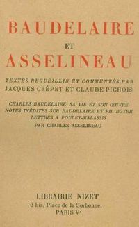 Cover image for Baudelaire Et Asselineau