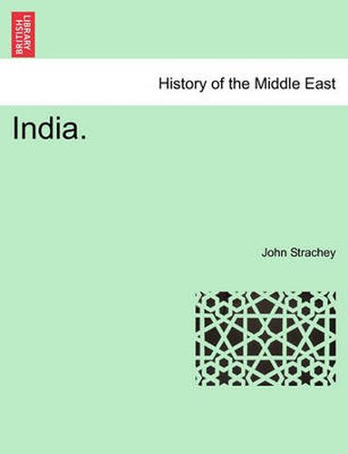 Cover image for India.