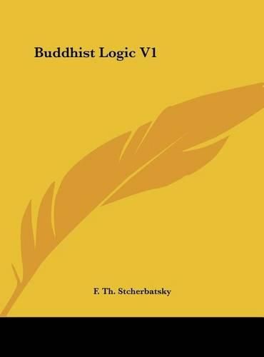 Cover image for Buddhist Logic V1