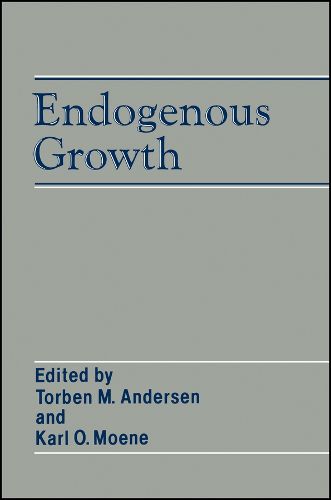 Cover image for Endogenous Growth